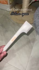Petsup  Slicon Spoon  Sudu Pengetinan Silikon Cat Canned Food Sudu Tin Kucing Feeeding Accessories
