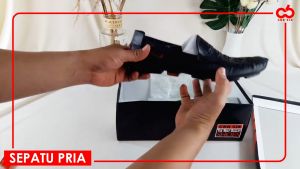 SEPATU MOCCASIN PRIA KULIT [HMC 535]