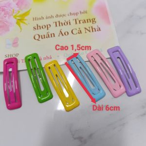 2 cái Kẹp tóc mái hình chữ nhật dài 48cm KEPMAI1