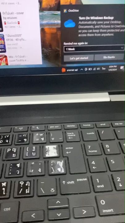 โน๊ตบุ๊คมือสอง HP Probook 455/G5 AMD-A10-9620P(RAM:8gb/SSD:128gb)จอใหญ่ ...