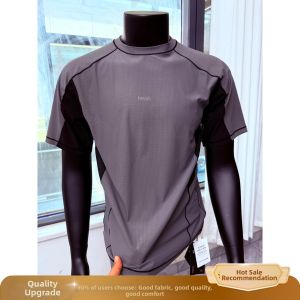 OUMULONG | Sun Protection Quick-Drying Breathable Light Ice Silk Cool Feeling T-Shirt