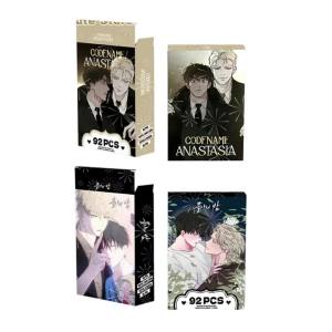 60Pcs/Set Anastasia Card Anime Night By The Sea Cards Cartoon High Quality Print Lomo Photo Tarot Cards Collection