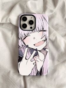 Night Song Girl Phone Case Two-In-One Film Cover for  Huawei Android Devices Heat Dissipation Full Edge Protection