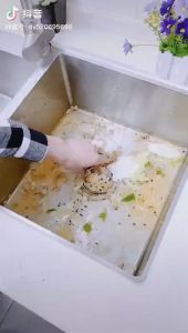 Kitchen triangular drain net/厨房三角沥水网/jala longkang segi tiga dapur