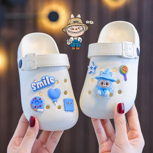 Lubbub Summer Childrens Indoor Anti-Slip EVA Clog Shoes Girls Cute Hole Hole Slippers Flat Heel Comfortable Footwear for Kids