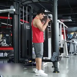 Tank Top Tinju Singlet Tinju Solid Color Tank Top Fitness Cardio Training Tank