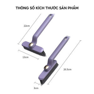 Bàn Chải Vệ Sinh Khe Hở Góc Rãnh Xoay 360 Cọ Vệ Sinh Nhà Tắm Cửa Nhà Bếp Thông Minh