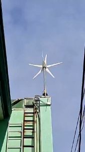 ( With MPPT controller)500W Wind Generator AC12V/24V Wind Turbines Wind Turbines Generator with 3 Nylon Fiber Blades