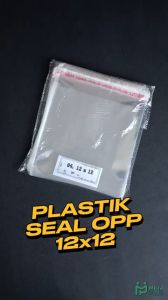 Plastik Seal OPP 12x12 (100 lembar) Kemasan Kue Basah Kering Roti Donat Aksesoris Undangan 12 x 12