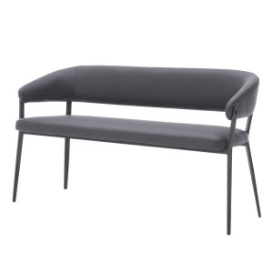 Simplified Modern Style Long Bench Double Person Card Seat Luxury Backrest Dining Chair Home Simple High End Soft Package Advanced Feeling Small Size Long Dining Bench