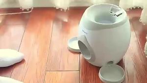 Tennis Toys Training Feeder Machine Pet Emission Dog Pet Fetch Food Ball Alloving Ball Automatic Device Throwing Launchers