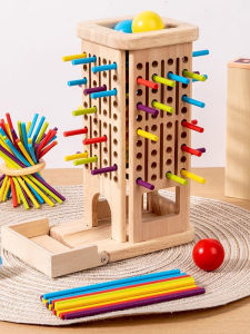 Trò Chơi Cân Bằng Rút Que Gỗ Đồ Chơi Giáo Dục Cho Trẻ Em Trò Chơi Bàn Tương Tác Đồ Chơi Tập Trung Cho Trẻ Mẫu Giáo Trò Chơi Xếp Hình