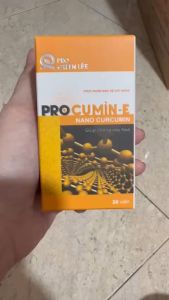 COMBO 3 Hộp Viên Uống Procumin E Dễ Sử Dụng Tốt Cho Sức Khỏe (30v/hộp)