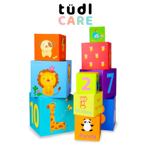 Classic World Stacking Cubes Play Set