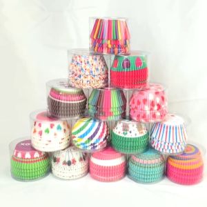 [100 PCS] Cup Kertas Karakter | Paper Cup CupCake Motif Karakter Lucu | Cup Cake Paper Cetakan Kue Muffin