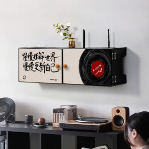 XIANGYUE | Wireless Router & Set-top Box Wall-mounted Hidden Storage Rack