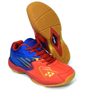 Sepatu badminton Yonex All England 21 haute Red / Blue Coral