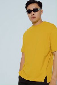 Kale DEXTER MUSTARD / Kaos Pria / Kaos Oversize