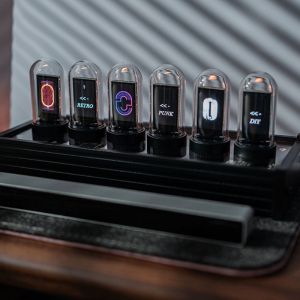 Elekstube IPS นาฬิกาดิจิตอลหลอด Nixie ปฏิทินอิเล็กทรอนิกส์6บิต LCD สำหรับจอแสดงภาพเวลาสำหรับตกแต่งโต๊ะสร้างสรรค์ย้อนยุค นาฬิกา หลอดไฟ นาฬิกาหลอดไฟ นาฬิกาดิจิตอล หลอดไฟ - Lazada