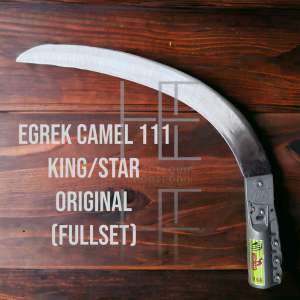 Egrek Camel 111 King/Star Lengkap Taji Dan Sarung Original