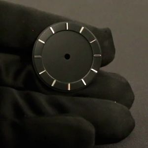 GRAYSS Nologo 31mm Minimalist Watch Dial with Long Bar Markers No Date Dial Face for NH35 PT5000 Miyota 8215 Automatic Movement
