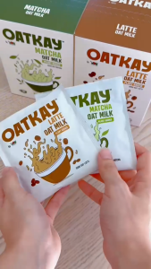 OATKAY Instant Oat Milk Latte (10 sachets)
