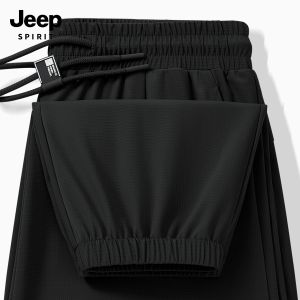 Quần Thể Thao Nam JEEP SPIRIT Mùa Hè Mỏng Thời Trang Quần Thể Thao Nam Mùa Hè Mỏng Bằng Lụa Băng Quần Dài Thường Ngày