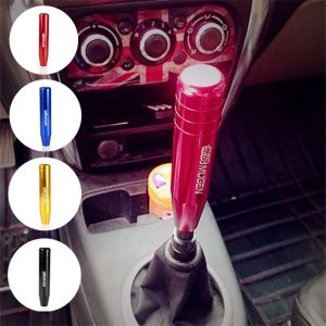Universal Auto JDM 18cm Length Aluminum Gear Shift Knob Racing Car Shift Gear Knob MUGEN