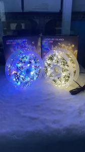 Dây đèn led trang trí cành nguyệt quế 30M cắm điện 220V vàng nắng/đủ màu bẻ quấn tạo hình