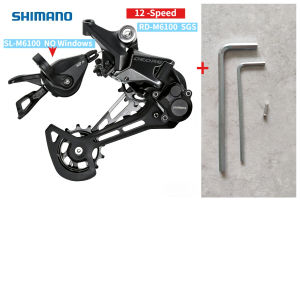 SHIMANO | SHIMANO DEORE M6100 12 speed Groupset Shifter SL-M6100-R SL-M6100-IR Rear Derailleur RD-M6100-SGS Original parts