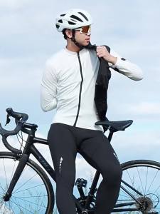 WOSAWE | Wosawe Mens Fleece Lined Cycling Vest Warmth High Elasticity Cold Resistant Bicycle Riding Outerwear Standard Fit Autumn Winter