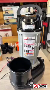 ปั๊มน้ำแบบจุ่ม ไดโว่โซล่าเซลล์ 1600W 110V Model : GM125-H1600-110-7-110 ท่อขนาด 5 นิ้ว