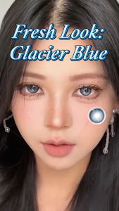 Magister Contact lens Blush Girl Series Buff Brown Shadow Gray Glacier Blue Natural 14.2mm