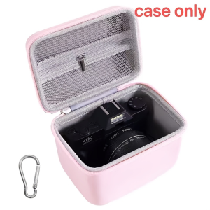 Portable Hard EVA Camera Case for 4K Vlogging Camera Waterproof Shockproof Storage Bag Carrying Organizer for Travel Outdoor & P
