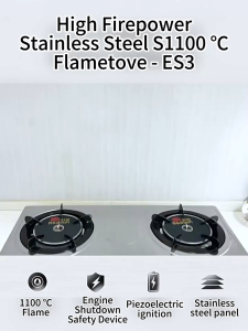 Infrared gas cooker Double-burner gas cooker Domestic tabletop natural gas cooker Energy collection double-burner gas cooker