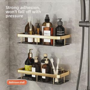 ZHENTAIYUAN | Nail-Free Aluminum Bathroom Organizer