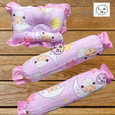 Bolster Set 3 in 1 | baby pillow set