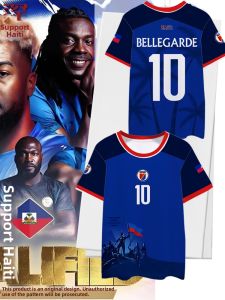 HanWei | Player Edition Haiti Football Shirt Short Sleeve
