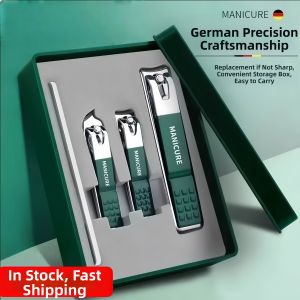 Splatter Prevention Nail Clipper Set Manicure Pedicure Tools