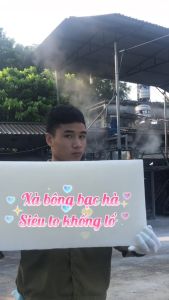 [CHÍNH HÃNG] Xà Phòng- Xà Bông Bạc Hà Sinh Dược- SÁNG SẠCH DA TƯƠI MÁT