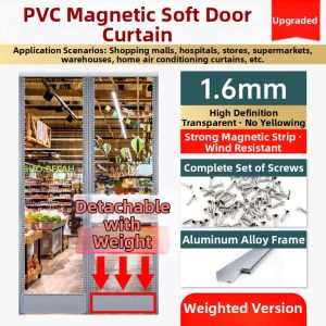QHRUBBER | Windproof Insulated Magnetic Thick PVC Air Curtain