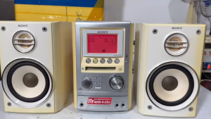 Bán Dàn Nghe Nhạc Bãi Nhật Sony CMT-M3 bãi nhật hát cực hay điện110v(màu trắng) 206