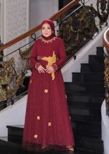 QC. GAUN GAVESHA GOWN GAVESHA GOWN GAMIS PESTA GAVESHA GOWN GAMIS PESTA MODERN GAUN LEBARAN BAJU PESTA TERBARU GAMIS PESTA MODERN