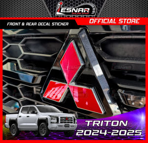 Mitsubishi Triton 2024-2026 Front & Rear Logo Decal Sticker