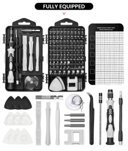 ISKU obeng set 122 in 1 obeng Hp multifungsi alat bongkar mini precision untuk phone laptop reparasi