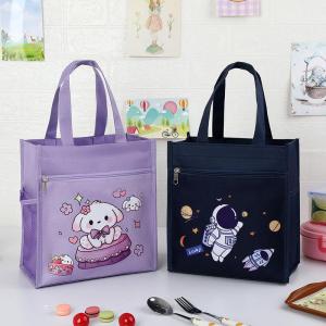 MENGMIAN | Waterproof Portable Canvas Lunch Bag
