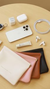 Waterproof MINI Makeup Storage Bag lipstick Storage Coin Purse Lipstics Storage Bag Portable  USB Cable Storage