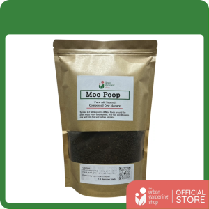 Moo Poop - Pure Composted Cow Manure For Soil Conditioning and Plant Boost