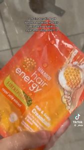 MAKARIZO Hair Energy CREAMBATH ALOE MELON KIWI ROYAL JELLY OLIVE Sachet