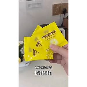 【10 PKT】Citric Lemon Acid Detergent Inner Container Cleaner-Teapot Cleaning water stain cleaner toilet cleaner pot cleaner柠檬酸 除水垢神器 Citric Acid Acidic Toilet Bowl Cleaner - Lazada